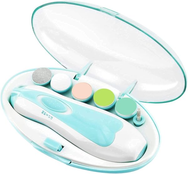 Portable baby nail trimmer low noise