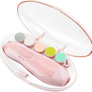 Baby electric nail grooming kit